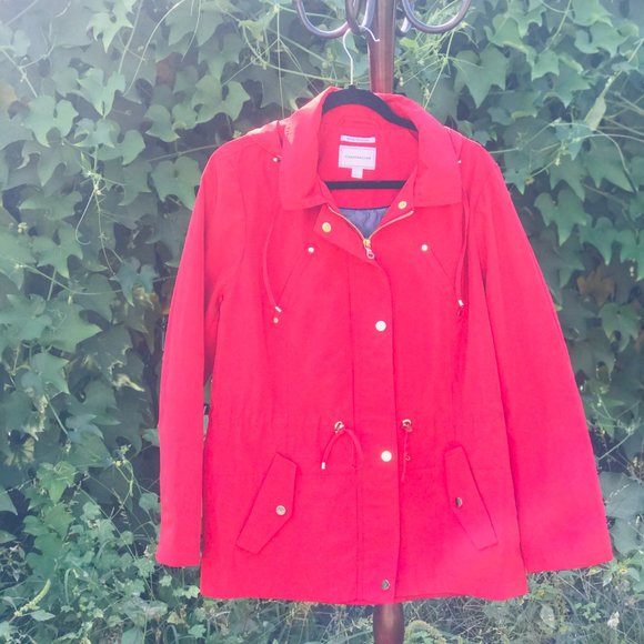 Red Rain Jacket - Picture 2 of 4